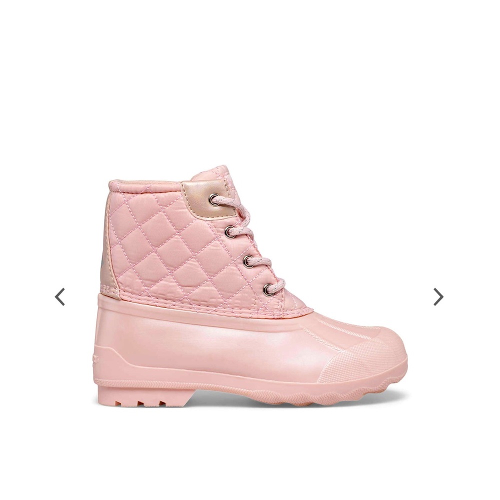 Pink Sperry Boots
